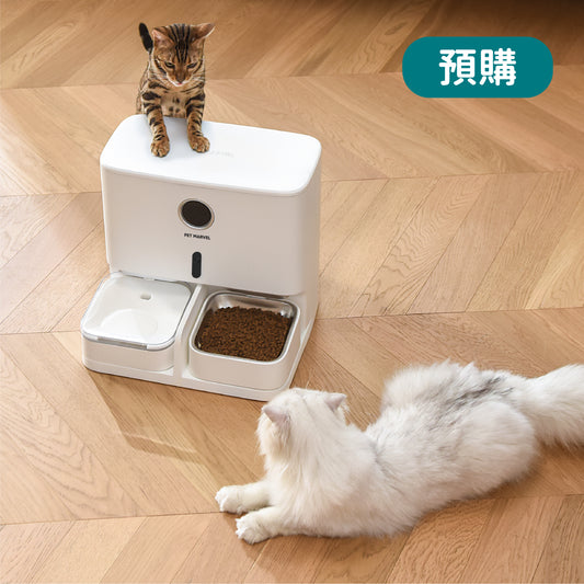 【𝗣𝗲𝘁 𝗠𝗮𝗿𝘃𝗲𝗹 】寵物餵食飲水機器人