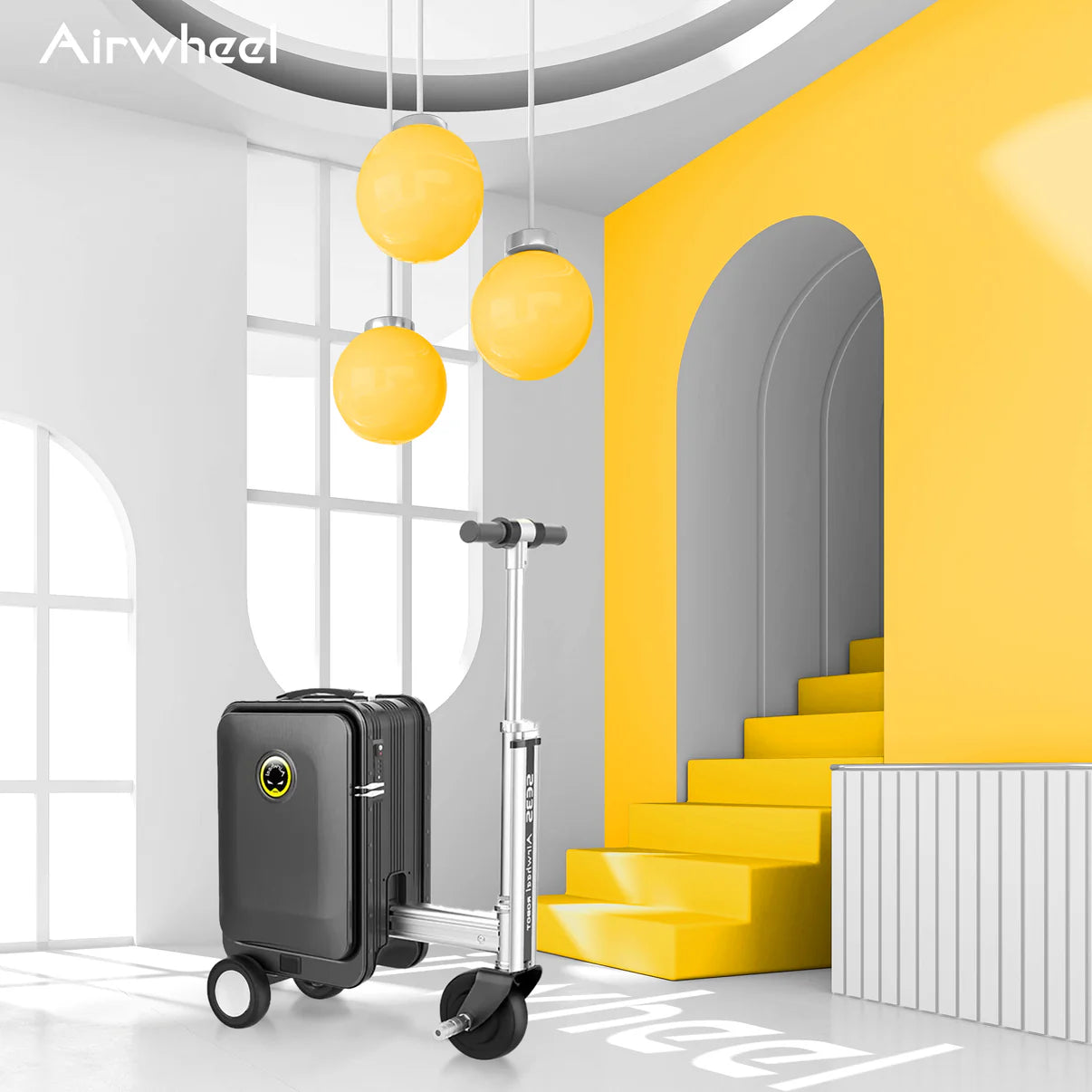 Airwheel 跑跑行李箱⎢開啟前所未有的自由旅程！